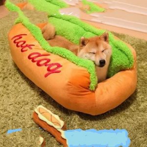Wholesale Creative Japanese Akita 6000 Same Hot Dog Dog Kennel Pet Cat Dog Nest Bed Can Be Removed