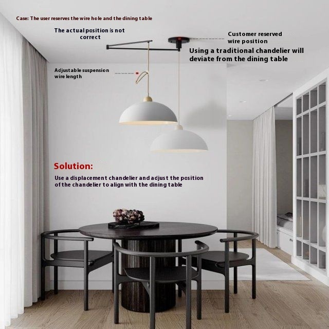 Italian Design Wind Displacement Chandelier - Image 3