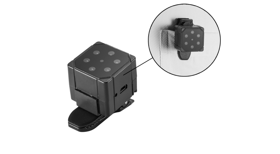 New mini camera HD 1080P night vision outdoor sports monitoring small camera - Image 3