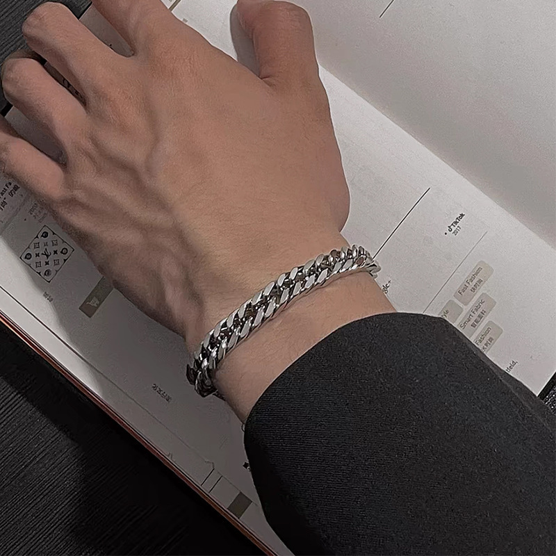 Fashion Personality Cuban Keel Bracelet Men - Image 2