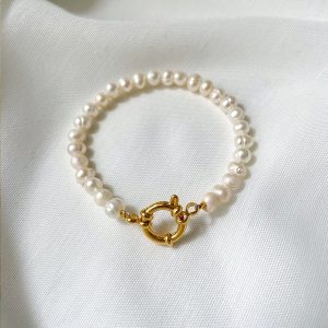 Baroque Natural Freshwater Pearl Bracelet