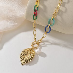 Bohemian Stainless Steel Women's Fashion Necklace